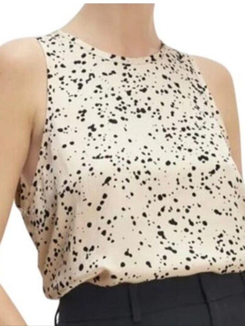 EVERLANE The Satin Racerback Top